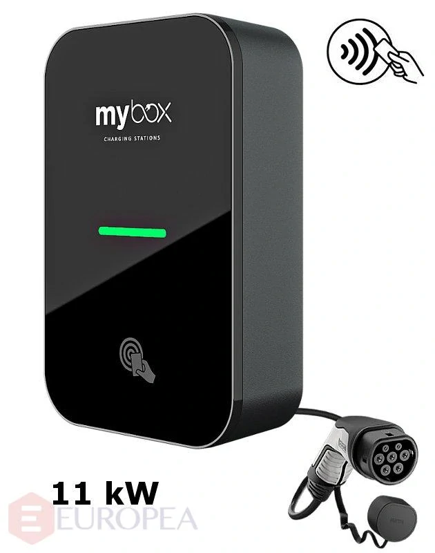 MyBox HOME 1 x 11 kW, wifi, kábel rovný 5m, RFID