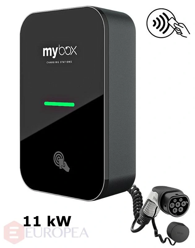 MyBox HOME 1 x 11 kW, wifi, kábel točený 4m, RFID