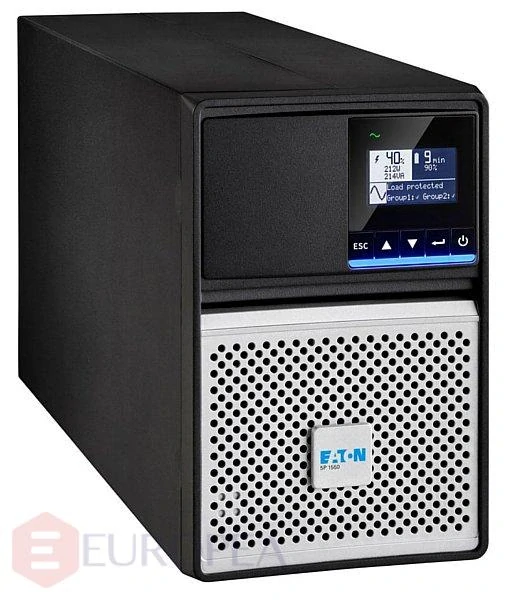 Eaton 5P Gen2 UPS, 1550 VA, 1350 W, Input: C14, Outputs: (8) C13, Tower
