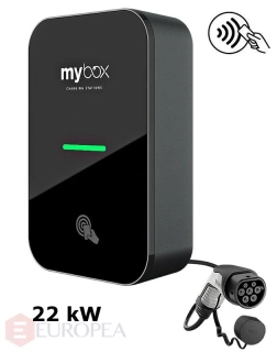 MyBox HOME 1 x 22 kW, wifi, kábel rovný 5m, RFID